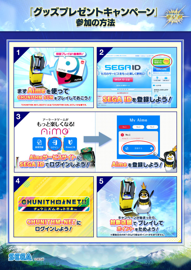 冬セール開催中】 チュウニズム グッズキャンペーン Aime3種セット×2